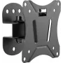 SpeaKa Professional SP-6012040 Supporto da tavolo per monitor da 13-27 pollici, Full-Motion, VESA 75/100, 8 kg, nero