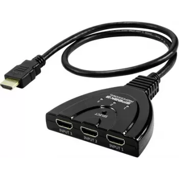 SpeaKa Professional SP-HDSW-200 Selettore HDMI a 3 porte 8K UHD 7680x4320 pixel