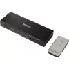 SpeaKa Professional SP-SWAP-500 switch matrice KVM HDMI a 2 porte con audio, 4K UHD, hub USB 2.0, metallo, nero SP-13904372