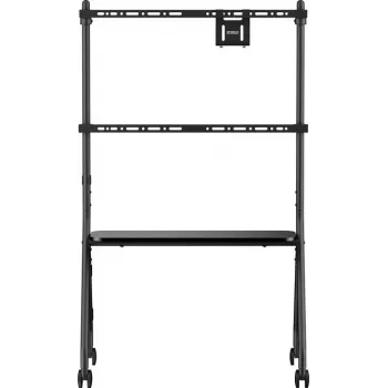 SpeaKa Professional SP-TVC-1600 carrello TV 49 pollici-80 pollici supporto a pavimento regolabile in altezza con ripiano AV e ripiano per telecamera (SP-14375748)