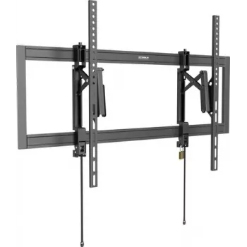 SpeaKa Professional SP-TVM-1500 supporto TV da parete full-motion per schermi 55-105 pollici, 60 kg, VESA 200x200 fino a 900x600, inclinazione e rotazione, ant furto, nero