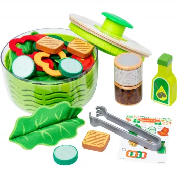 Spin Master Melissa & Doug set di gioco con centrifuga per insalata - 22 pezzi