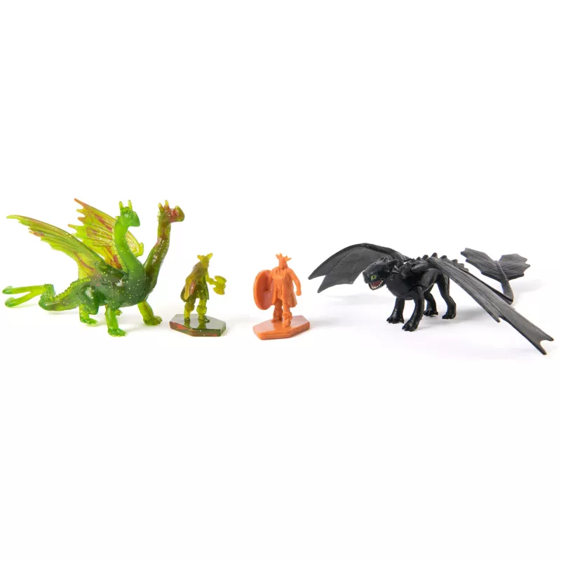 Spinmaster How to Train Your Dragon Dragon Arena set di gioco cattura draghi