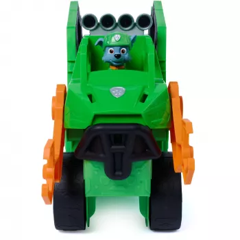 SPINMASTER Paw Patrol Dino Rescue veicolo di trasporto Megasaurus di Rocky