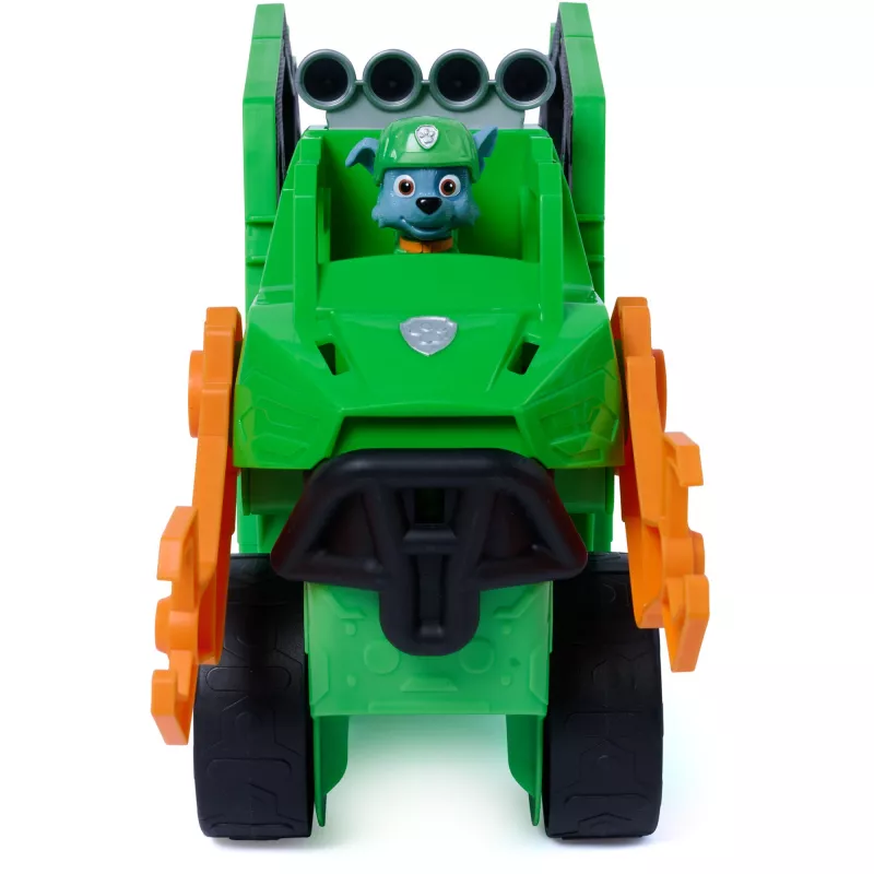 SPINMASTER Paw Patrol Dino Rescue veicolo di trasporto Megasaurus di Rocky