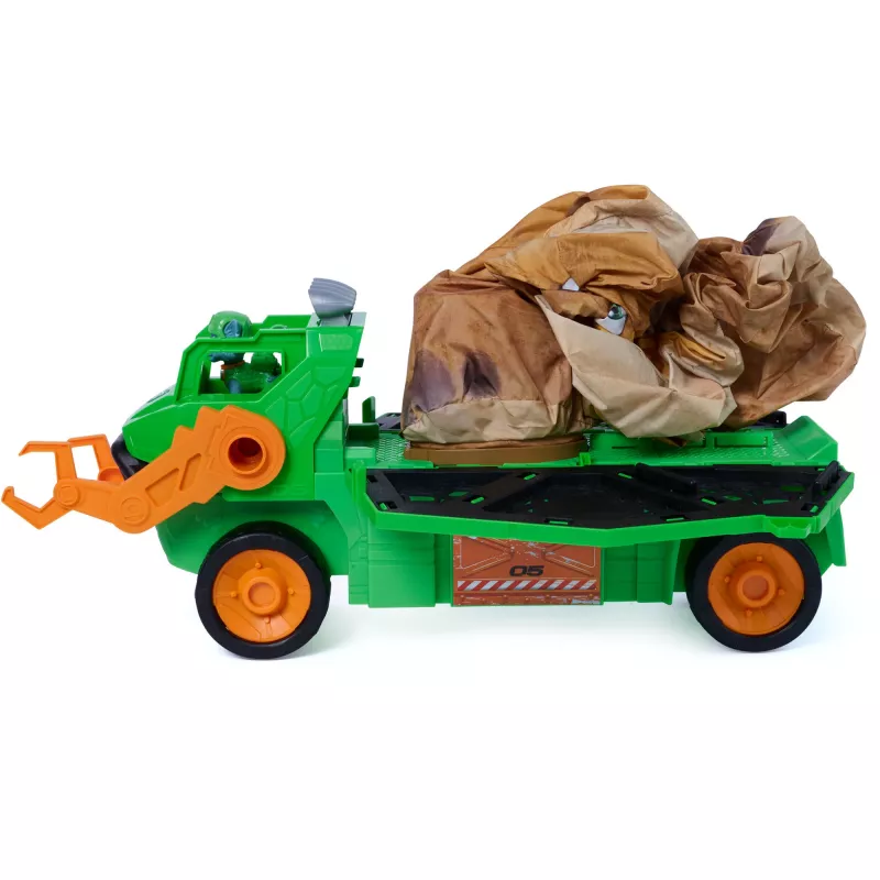 SPINMASTER Paw Patrol Dino Rescue veicolo di trasporto Megasaurus di Rocky