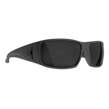 SPY occhiali da sole uomo 670036374135 - montatura in propionato nera, lente in policarbonato, protezione UV400, 63/14/130 mm