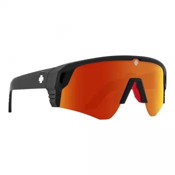 Occhiali da sole SPY unisex 6700000000230 Happy Gray Green lente montatura nero opaco