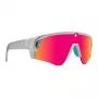 SPY Occhiali da sole unisex 6700000000232 nero opaco Happy grigio verde polarizzati