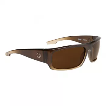 SPY Occhiali da sole unisex 183211130074 - Montatura rettangolare in acetato con lenti in policarbonato - larghezza lente 58 mm