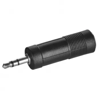 SSQ HA2 - adattatore, jack stereo 6,35 mm maschio a jack stereo 3,5 mm femmina