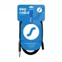 SSQ JSG5 - Cavo audio jack stereo 3,5 mm a 6,3 mm, 5 m, nero