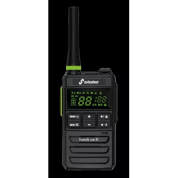 stabo freetalk com III PMR446 ricetrasmittente portatile doppio pack (20262)