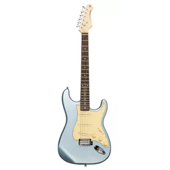 Stagg SES-30 IBM Chitarra elettrica - Ice Blue Metallic