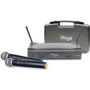 Stagg SUW 50 MM EG EU sistema microfono palmare wireless UHF