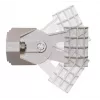 STALFLEX Mini Bracket LOCO - supporto universale a parete/palo per Ubiquiti NanoStation Loco / MikroTik SXT