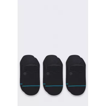 Stance Icon No Show confezione da 3 paia calzini sneaker nero 3 paia