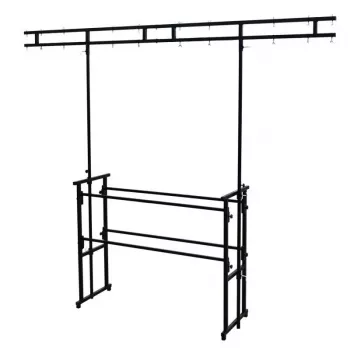 STAND4ME DJ120 DUO supporto DJ con barra trasversale