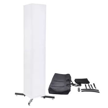 STAND4ME TOWER SET supporto per testa mobile - acciaio nero stativo modulare per luci