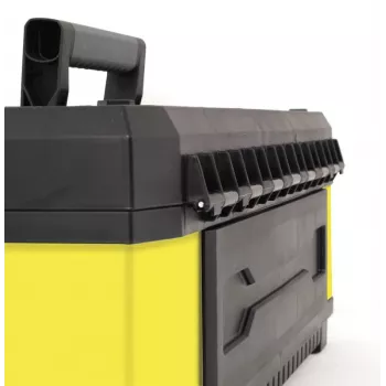 Stanley 1-95-614 Scatola portautensili per minuteria/utensili, metallo/plastica, nero/giallo
