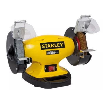 Smerigliatrice da banco 2 in 1 STANLEY con mola e spazzola metallica SXGBP150E