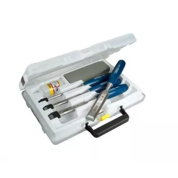 Stanley 5002 Series Set di 6 scalpelli in legno in valigetta di plastica