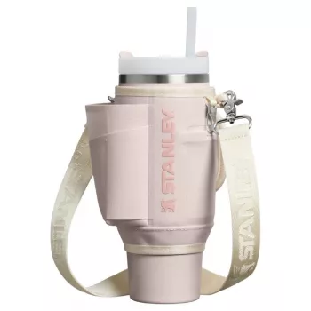 STANLEY All-Day Quencher Carry-All Borsa protettiva per Thermos con cannuccia 1,18L, Rosa chiaro