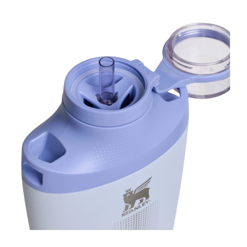 STANLEY Cross Bottle 0,68L borraccia termica con tracolla, azzurro