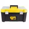 STANLEY Essential cassetta per attrezzi da 19 pollici con organizer, nero/giallo
