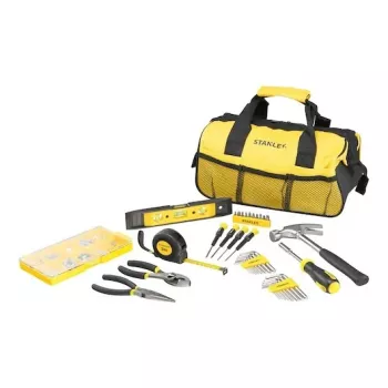 Set di utensili Stanley FatMax da 16 pezzi in borsa gialla con apertura a bocca