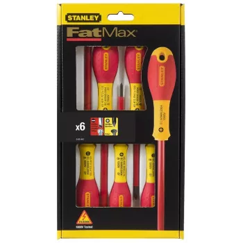 Stanley FATMAX Set 6 pezzi isolato a taglio e croce