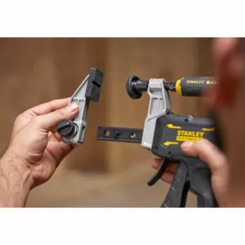 Morsetto a F ad alta resistenza STANLEY FATMAX FMHT83008-0 460 mm con serraggio rapido, nero/grigio/giallo