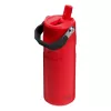 STANLEY IceFlow Bottle Flip Straw 2.0 0,47L rosso scuro borraccia termica con cannuccia