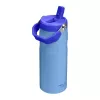 STANLEY IceFlow Bottle Flip Straw 2.0 0,47L azzurro borraccia termica con cannuccia