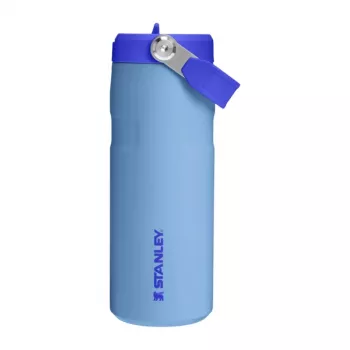STANLEY IceFlow Bottle Flip Straw 2.0 0,47L azzurro borraccia termica con cannuccia