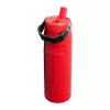 STANLEY IceFlow Bottle Flip Straw 2.0 0,71L rosso scuro borraccia termica con cannuccia