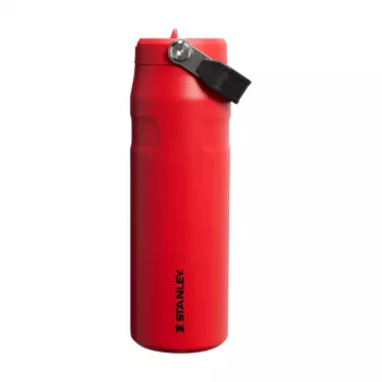 STANLEY IceFlow Bottle Flip Straw 2.0 0,71L rosso scuro borraccia termica con cannuccia