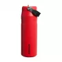 STANLEY IceFlow Bottle Flip Straw 2.0 0,71L rosso scuro borraccia termica con cannuccia