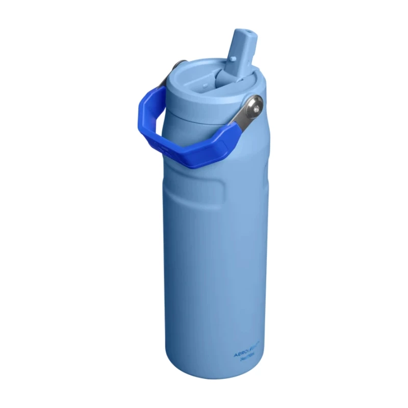STANLEY IceFlow Bottle Flip Straw 2.0 0,71L azzurro borraccia termica con cannuccia