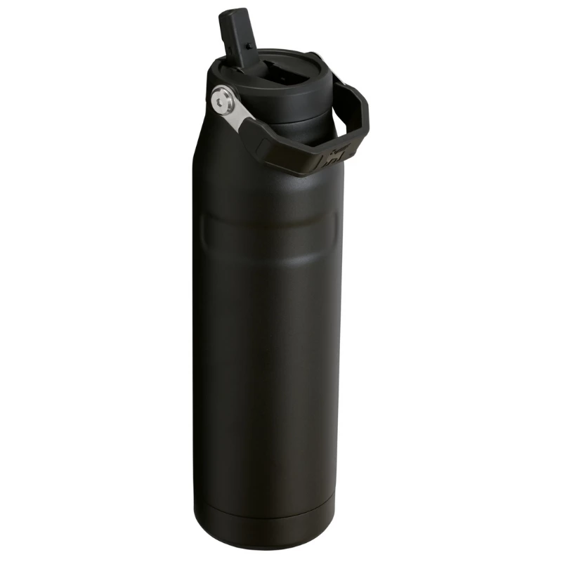 STANLEY IceFlow Bottle Flip Straw 2.0 1,06L Thermos nero con cannuccia