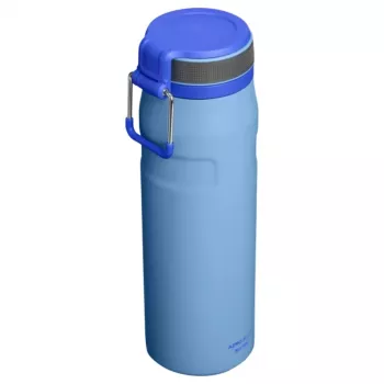 STANLEY IceFlow Bottle Twist Flip 0,71L azzurro borraccia in acciaio inox isolata sottovuoto con cannuccia