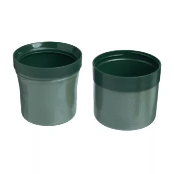 STANLEY Legendary Classic Buddy Becher 0,18L Hammertone Green confezione da 2