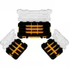STANLEY PRO-STACK Set organizer 3 pezzi Nero/Trasparente