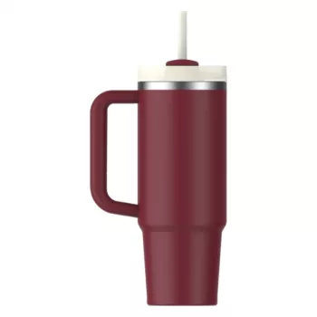 STANLEY Quencher H2.0 FlowState Tumbler 0,89L rosso scuro con cannuccia