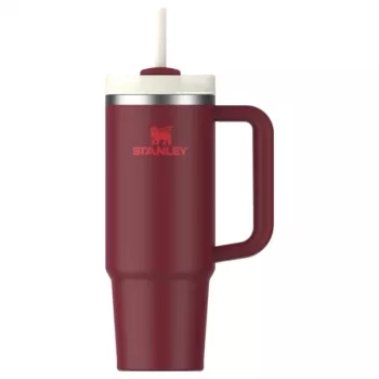 STANLEY Quencher H2.0 FlowState Tumbler 0,89L rosso scuro con cannuccia