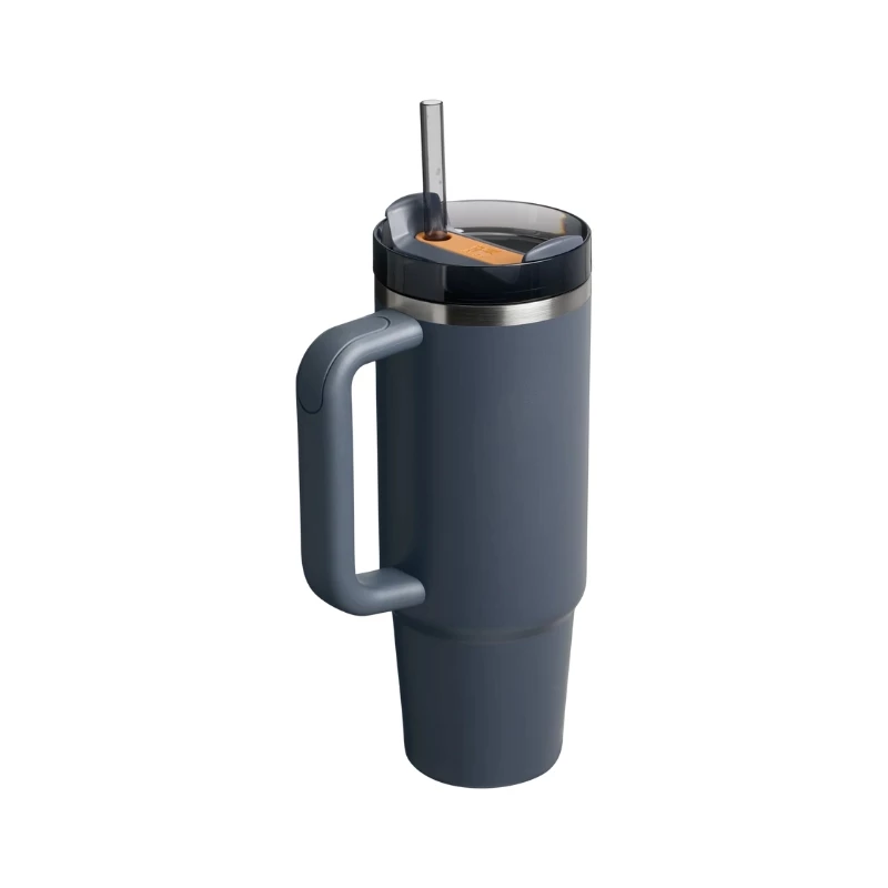 STANLEY Quencher H2.0 FlowState Bicchiere 0,89L Grigio con cannuccia