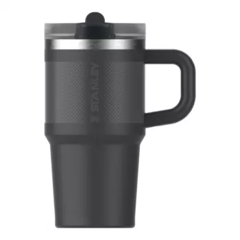 STANLEY Quencher ProTour Flip Straw Tumbler 0,59L nero bicchiere termico con cannuccia