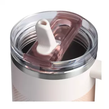 STANLEY Quencher ProTour Flip Straw Tumbler 1,18L rosa chiaro tazza termica con cannuccia