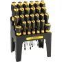 STANLEY set di cacciaviti con supporto di conservazione (nero/giallo, 26 pezzi)