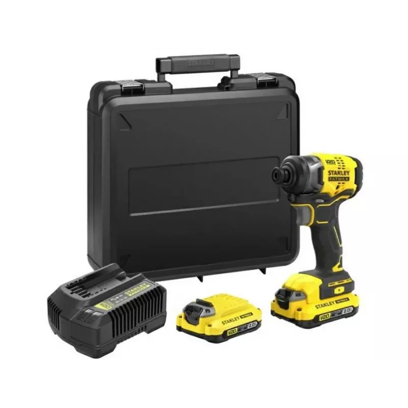 Stanley SFMCF810D2K-QW avvitatore/avvitatore a impulsi 2800 giri/min nero, giallo